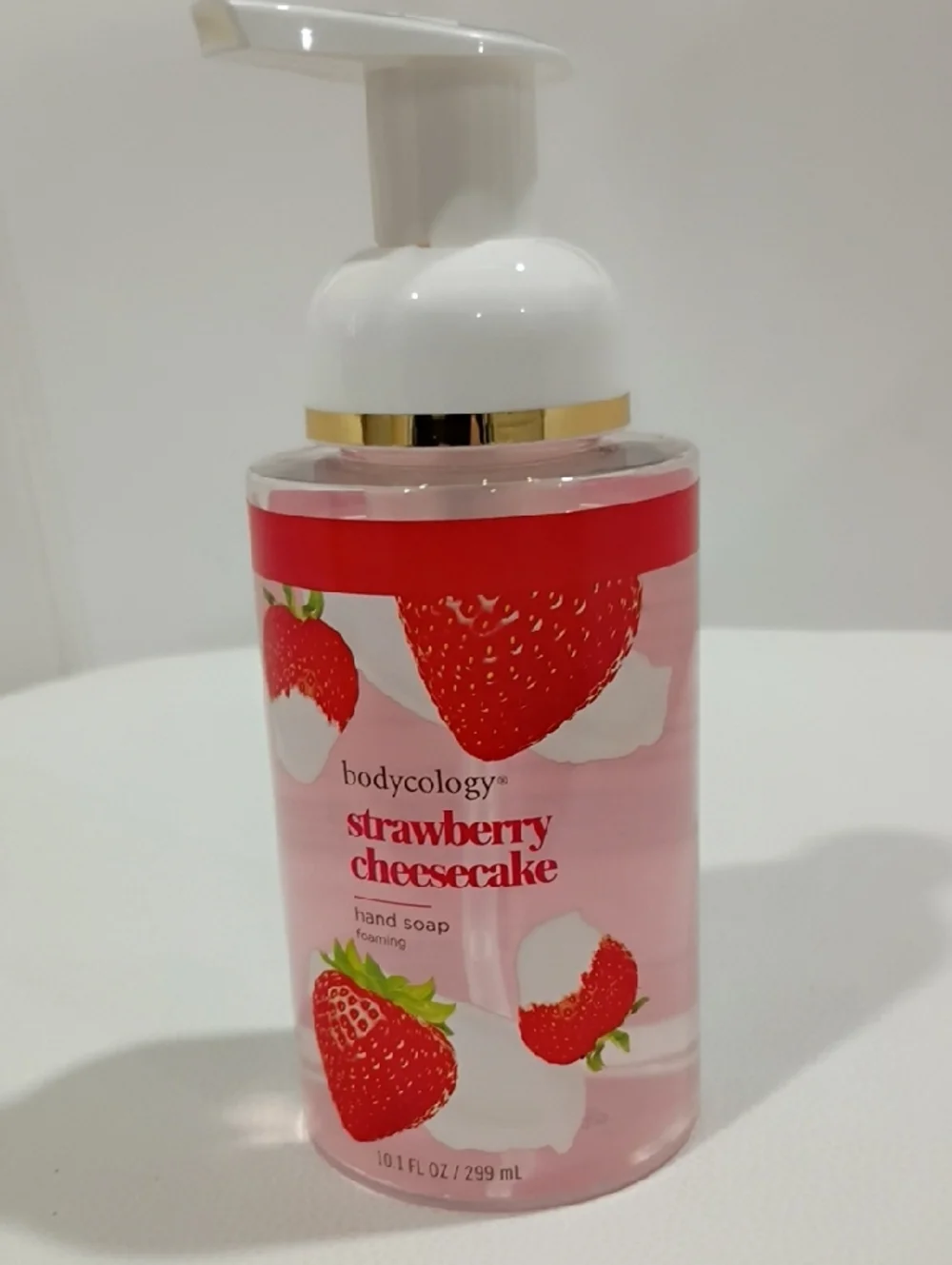 Bodycology Strawberry Cheesecake Foaming Hand Soap - Pink